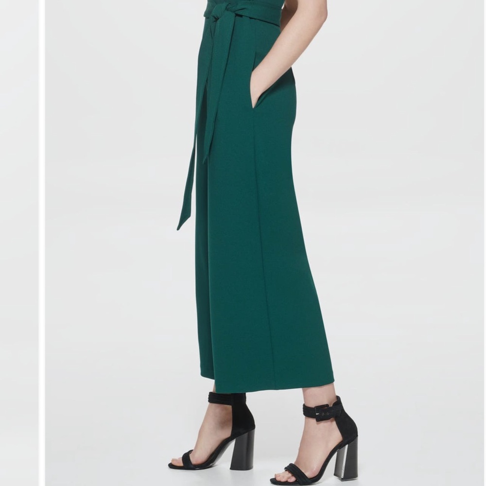 Calvin Klein Green Jumpsuit with tie